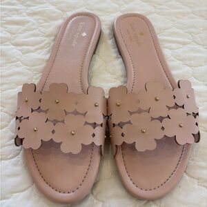 Kate Spade Blush Floral Sandals